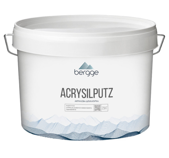 Акриловая штукатурка Bergge Acrysilputz