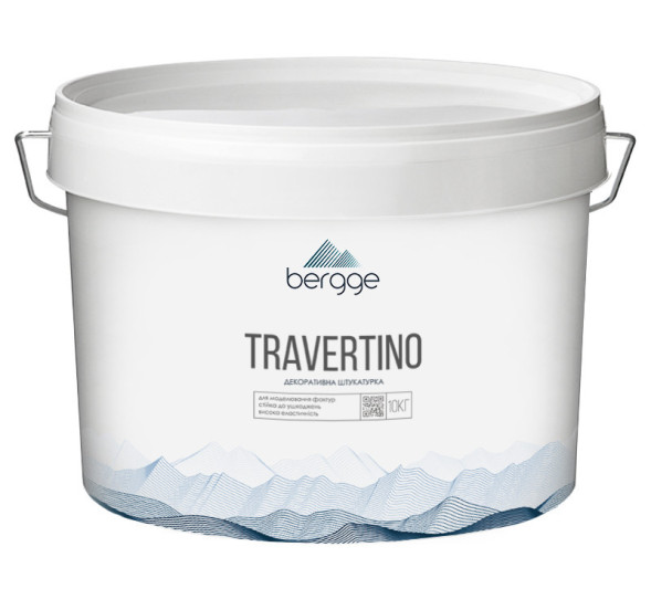 Штукатурка травертин Bergge Travertino