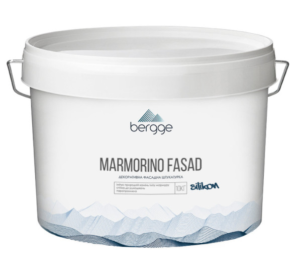 Фасадная штукатурка Bergge Marmorino Fasad Silikon
